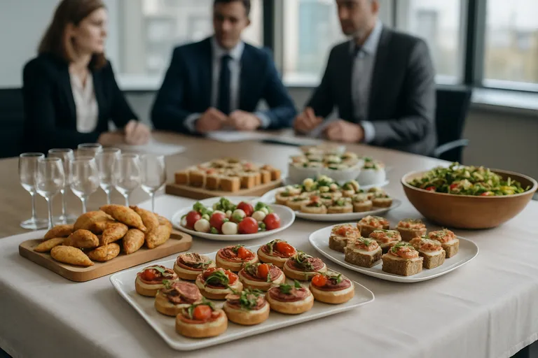 Catering voor zakelijke toepassingen